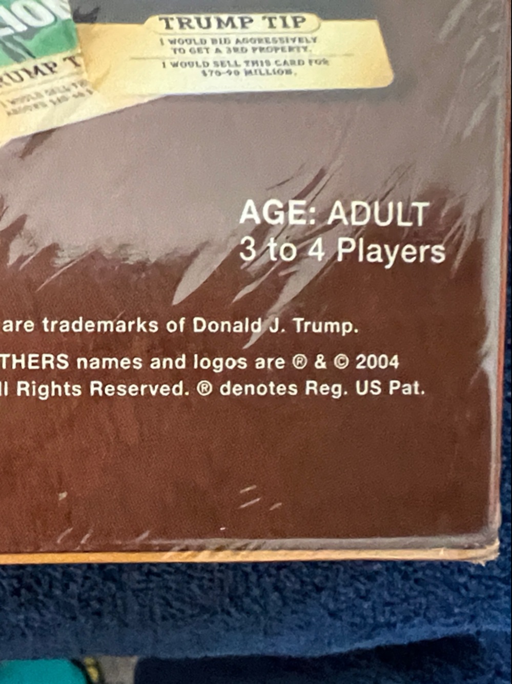 Hasbro Trump The Game Board Game - Red, Gold, Black, White - Picture 4 of 6